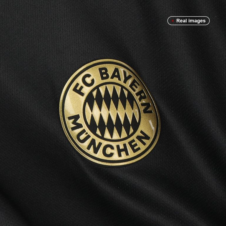 Men's Replica Bayern Munich Away Soccer Jersey Whole Kit (Jersey+Shorts+Socks) 2021/22 - Best Soccer Jersey - 3