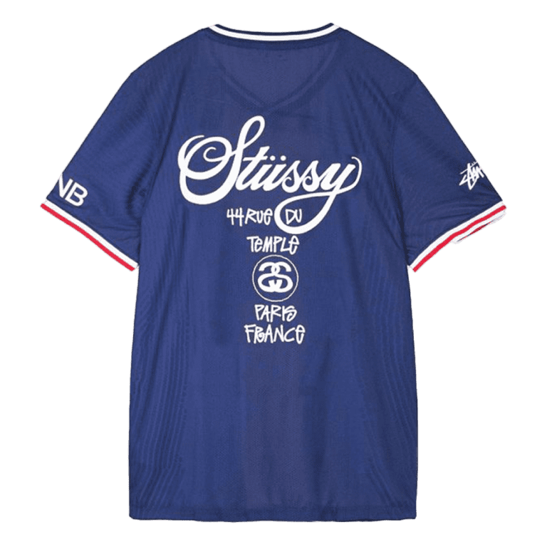 Men's Replica PSG x STUSSY Home Soccer Jersey Shirt 21/22 - Best Soccer Jersey - 2