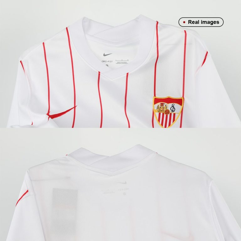 Men's Replica Sevilla Home Soccer Jersey Shirt 2021/22 - Best Soccer Jersey - 7