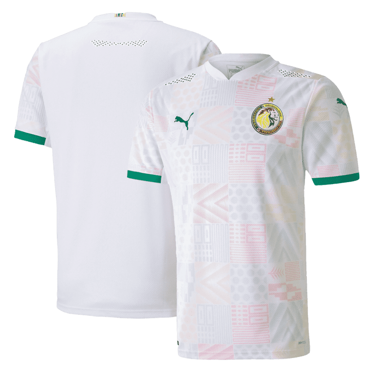 Men's Authentic Senegal Home Soccer Jersey Shirt 2022 - Best Soccer Jersey - 3