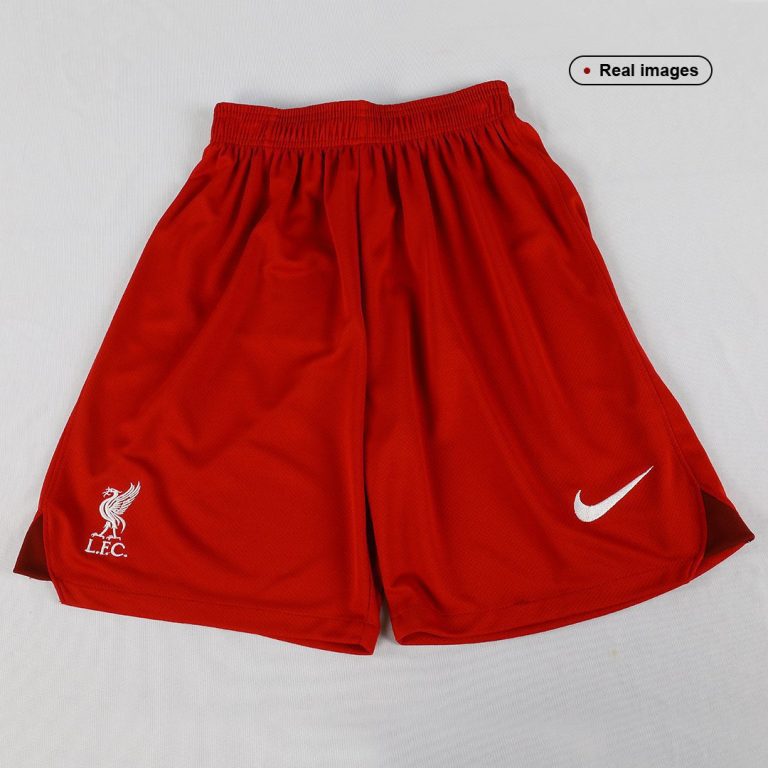 Men's Liverpool Home Soccer Shorts 2022/23 - Best Soccer Jersey - 7