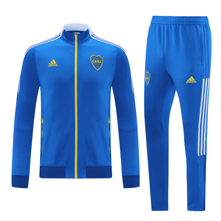 Men's Boca Juniors Training Jacket Kit (Jacket+Pants) 2021/22 - Best Soccer Jersey - 2