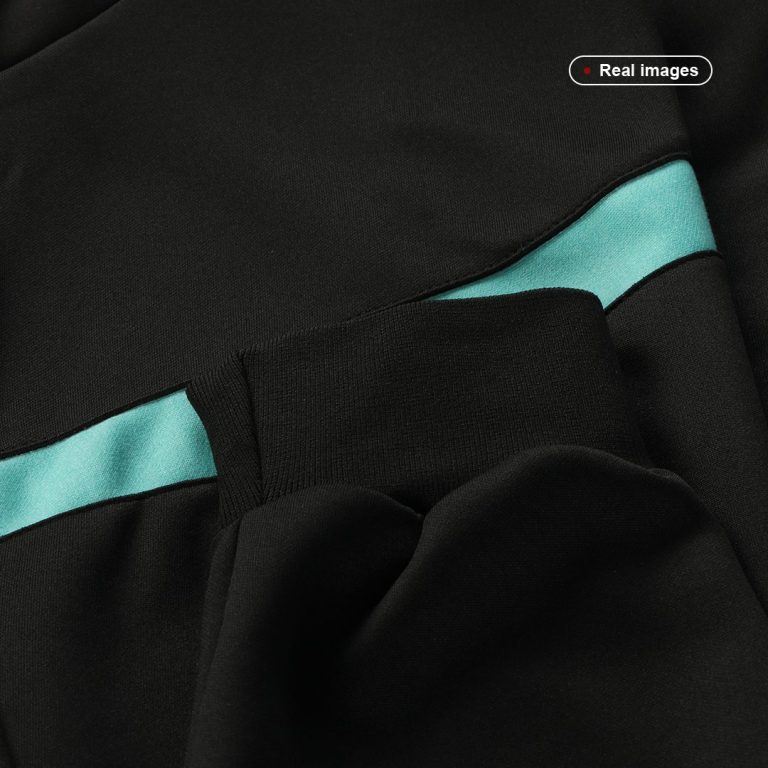 Men's Inter Milan Hoodie Training Kit (Jacket+Pants) 2021/22 - Best Soccer Jersey - 12