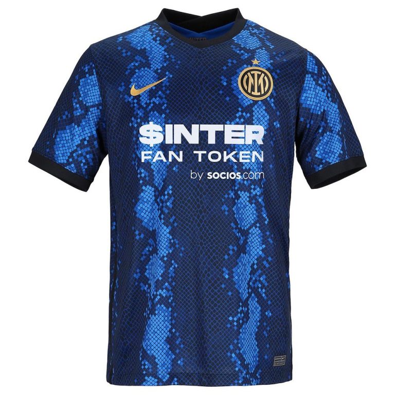 Men's Replica Inter Milan Home Soccer Jersey Kit (Jersey+Shorts) 2021/22 - Best Soccer Jersey - 2