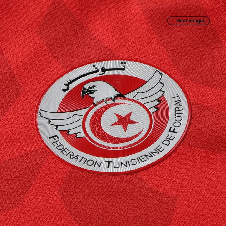 Men's Replica Tunisia Home Soccer Jersey Shirt 2021/22 - Best Soccer Jersey - 4