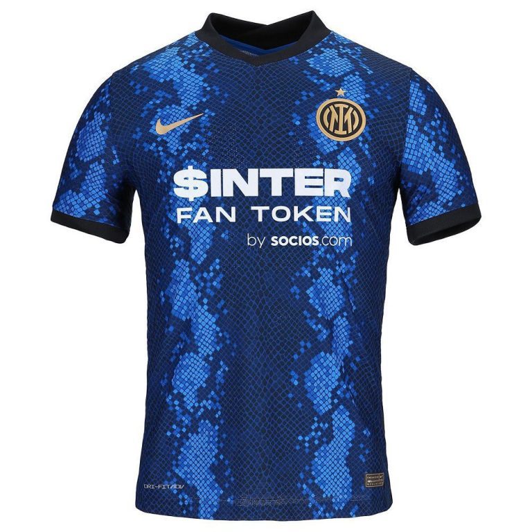 Men's Replica PINAMONTI #99 Inter Milan Home Soccer Jersey Shirt 2021/22 - Best Soccer Jersey - 2