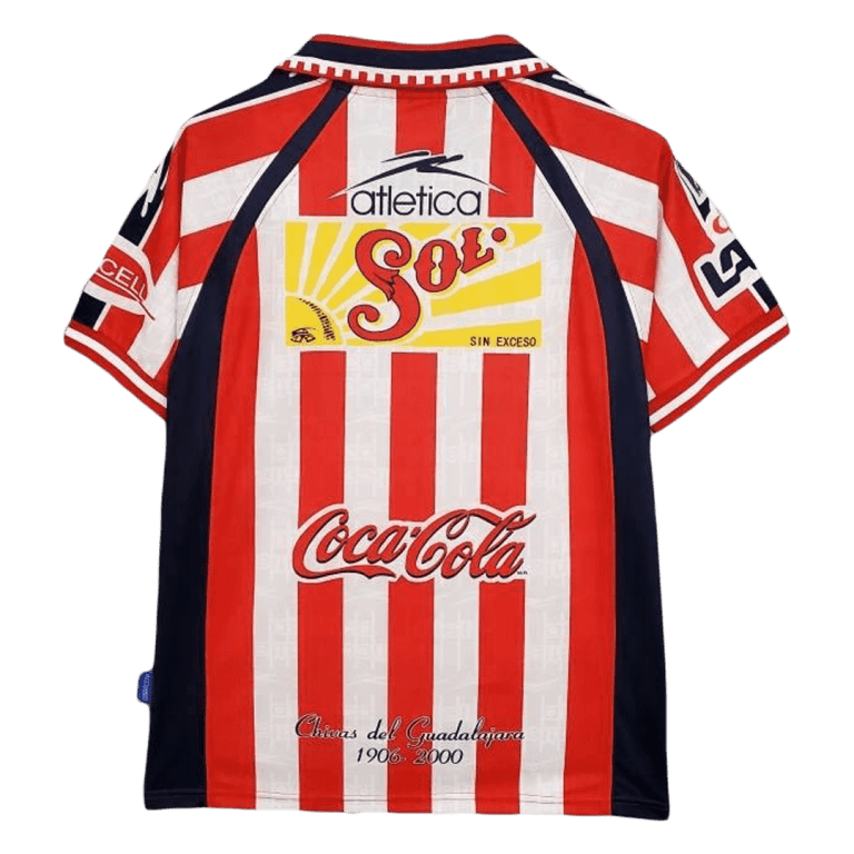 Men's Retro 1999/00 Chivas Home Soccer Jersey Shirt - Best Soccer Jersey - 2