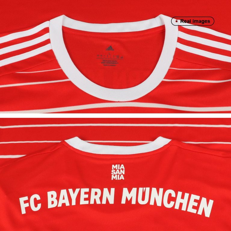 Men's Replica Bayern Munich Home Soccer Jersey Shirt 2022/23 - Best Soccer Jersey - 6