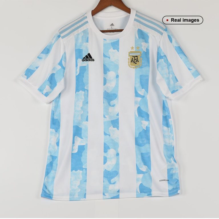 Men's Replica MESSI #10 Argentina Home Soccer Jersey Shirt 2021 - Best Soccer Jersey - 8
