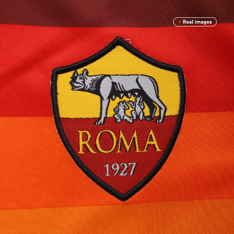 Men's Replica Roma Home Soccer Jersey Shirt 2020/21 - Best Soccer Jersey - 6