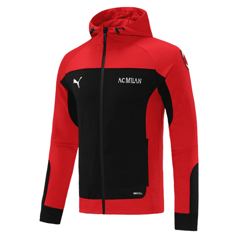 Men's AC Milan Hoodie Jacket 2021/22 - Best Soccer Jersey - 2