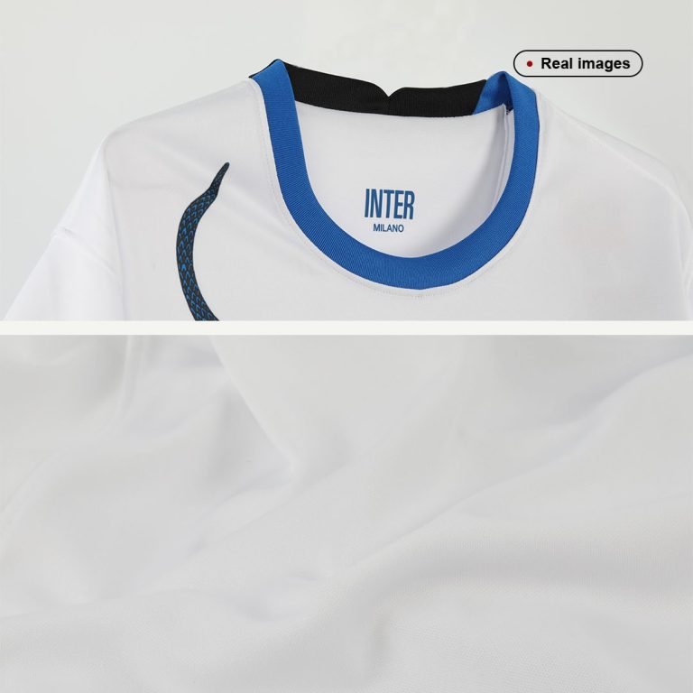 Men's Replica Inter Milan Away Soccer Jersey Kit (Jersey+Shorts) 2021/22 - Best Soccer Jersey - 7