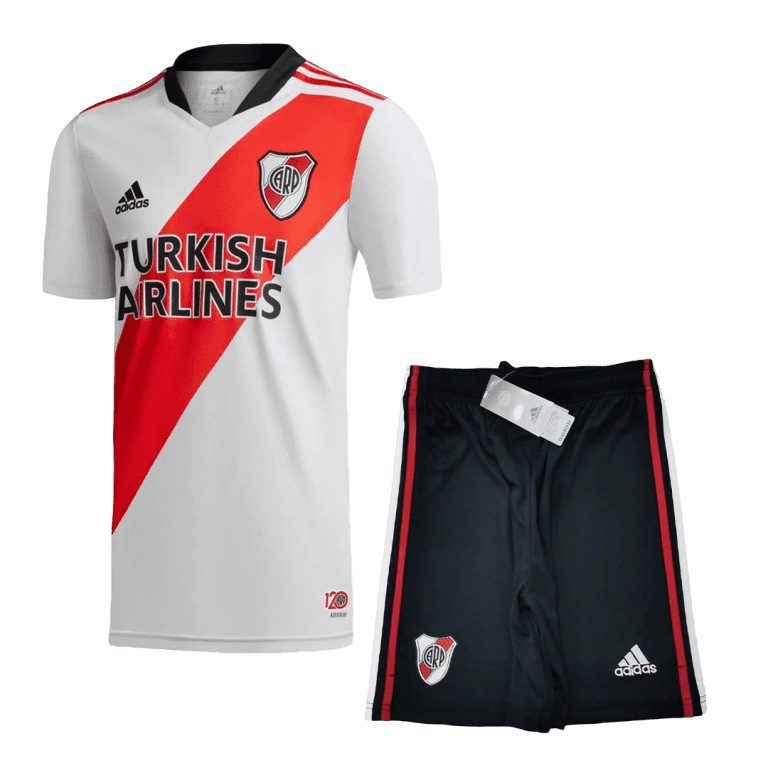 Men's Replica River Plate Home Soccer Jersey Whole Kit (Jersey+Shorts+Socks) 2021/22 - Best Soccer Jersey - 2