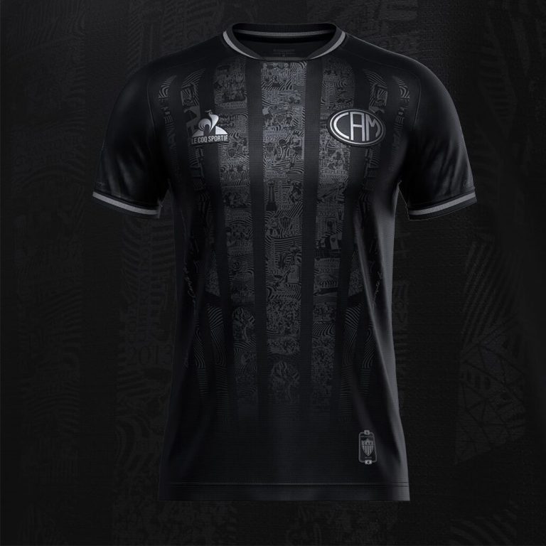 Men's Replica Atletico Mineiro "Manto Da Massa" Soccer Jersey Shirt 2022 - Best Soccer Jersey - 2