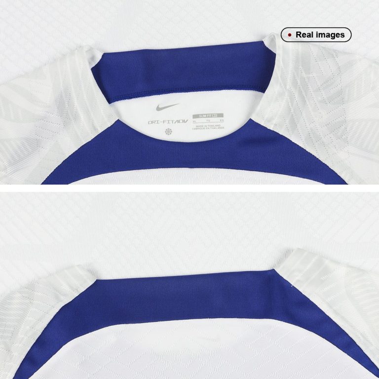 Men's Authentic France Pre - Match Training Soccer Jersey Shirt 2022 - Best Soccer Jersey - 6