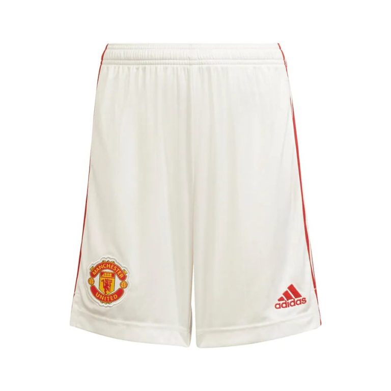 Men's Replica RONALDO #7 Manchester United Home Soccer Jersey Whole Kit (Jersey+Shorts+Socks) 2021/22 - Best Soccer Jersey - 7