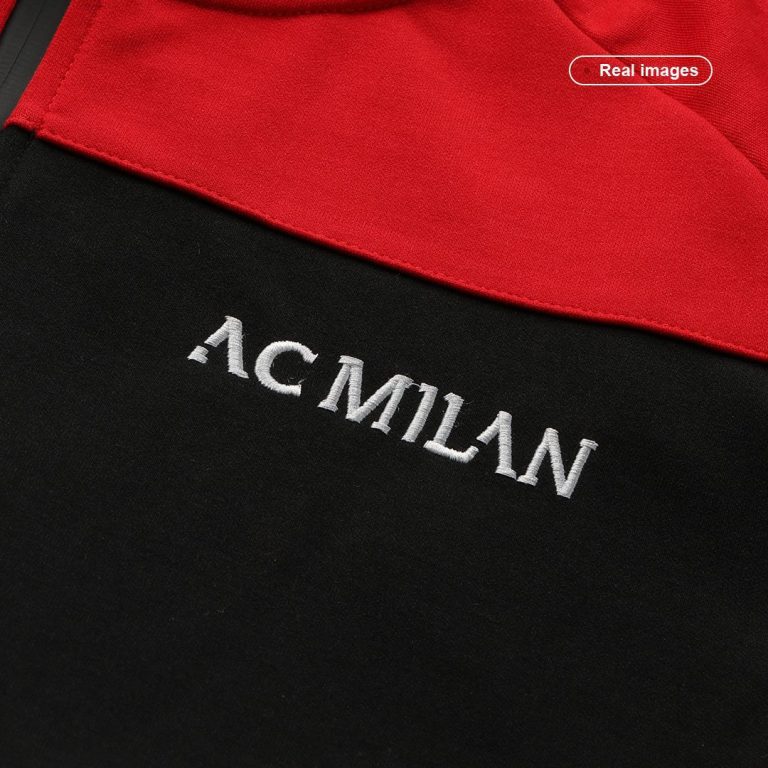 Men's AC Milan Hoodie Jacket 2021/22 - Best Soccer Jersey - 5