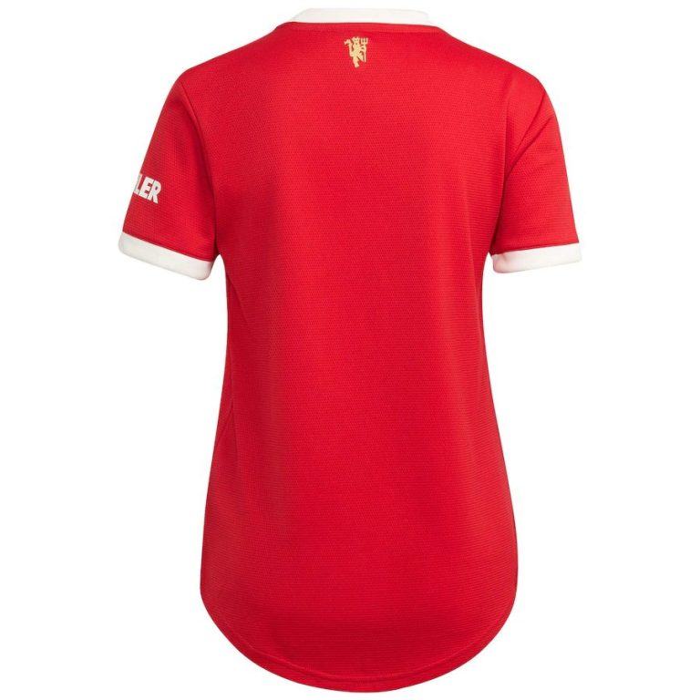 Women's Replica RONALDO #7 Manchester United Home Soccer Jersey Shirt 2021/22 - Best Soccer Jersey - 3