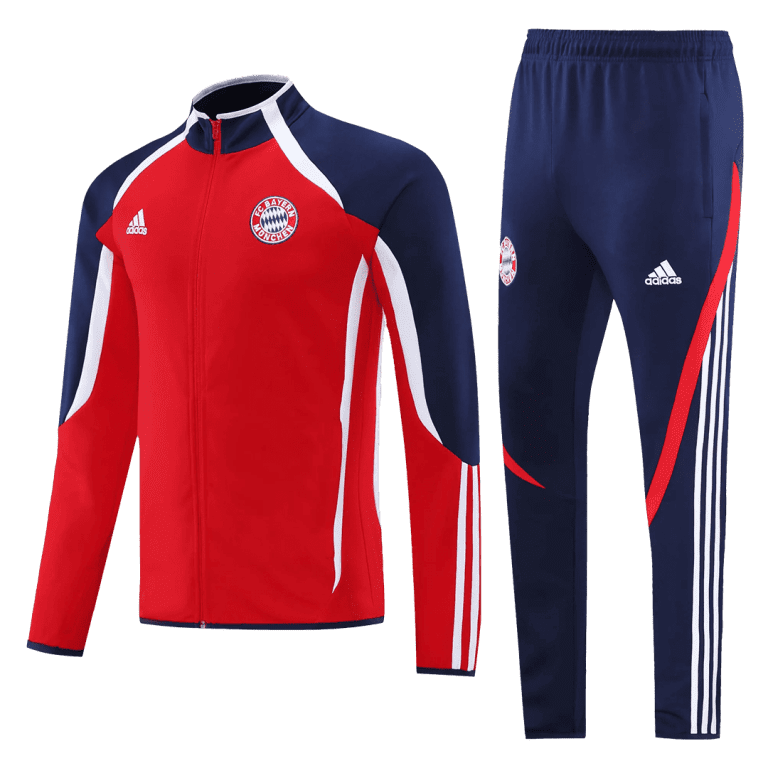 Men's Bayern Munich Teamgeist Training Jacket Kit (Jacket+Pants) 2021/22 - Best Soccer Jersey - 2