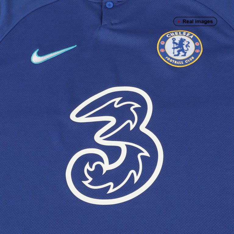 Men's Replica Chelsea Home Long Sleeves Soccer Jersey Shirt 2022/23 - Best Soccer Jersey - 6