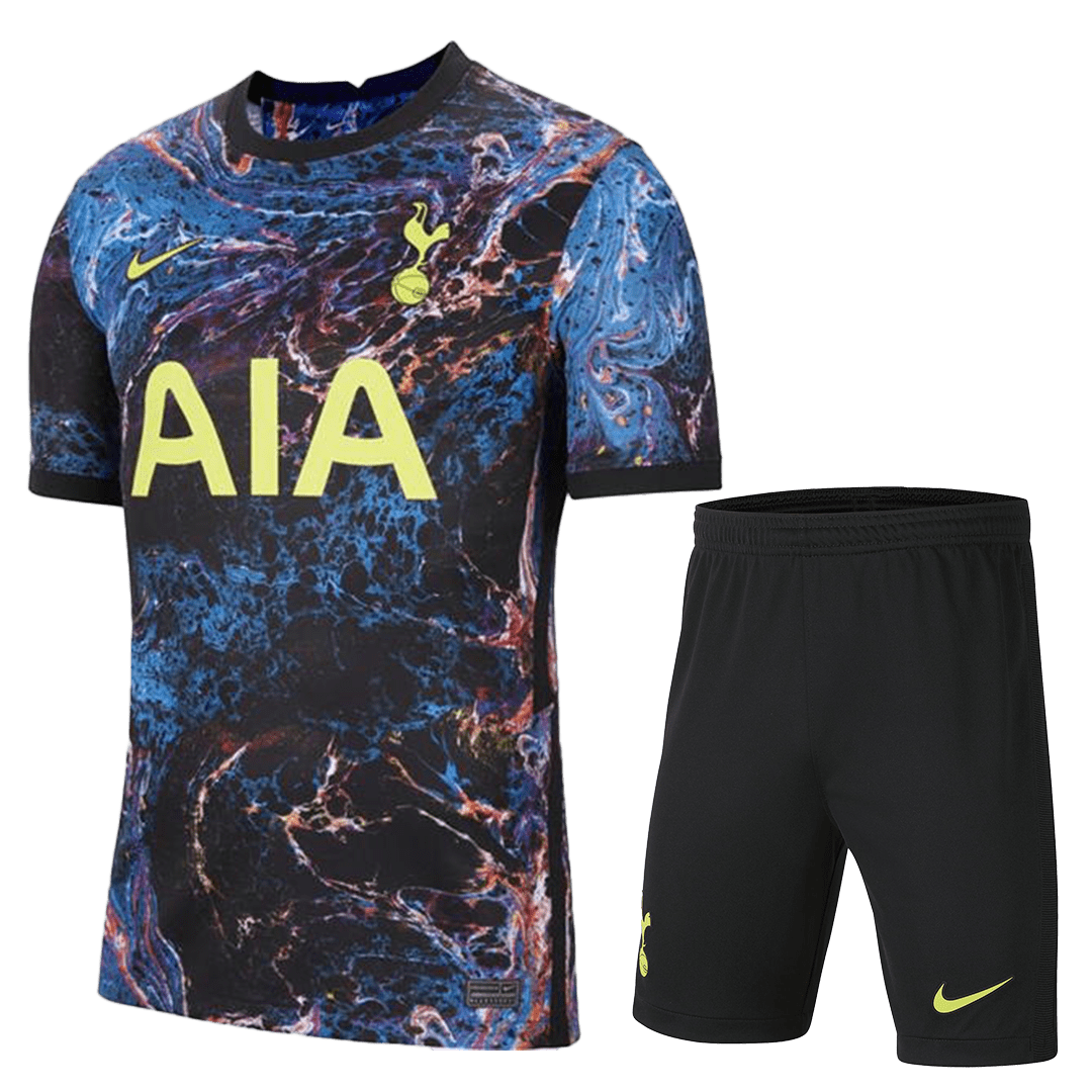 Men’s Replica Tottenham Hotspur Away Soccer Jersey Kit (Jersey+Shorts) 2021/22