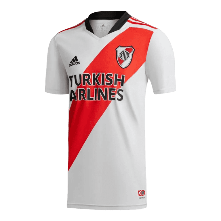 Men's Replica River Plate Home Soccer Jersey Whole Kit (Jersey+Shorts+Socks) 2021/22 - Best Soccer Jersey - 3
