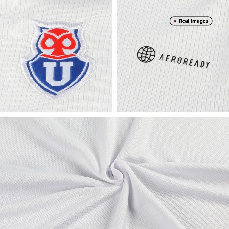 Men's Replica Club Universidad de Chile Away Soccer Jersey Shirt 2022/23 - Best Soccer Jersey - 8