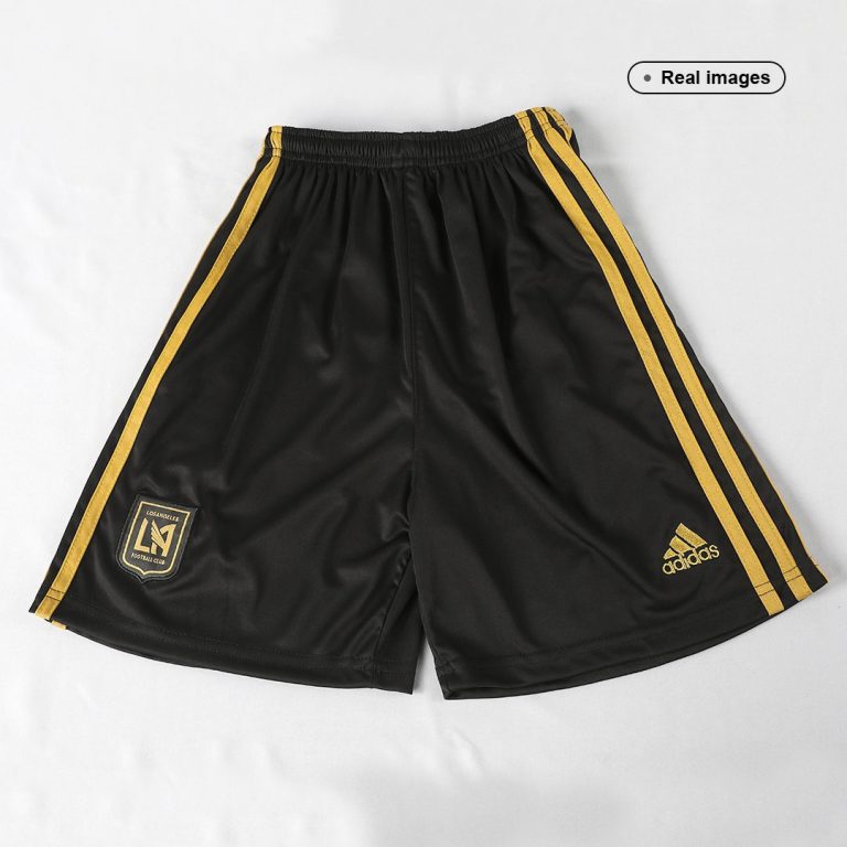 Kids Los Angeles FC Home Soccer Jersey Kit (Jersey+Shorts) 2022 - Best Soccer Jersey - 13