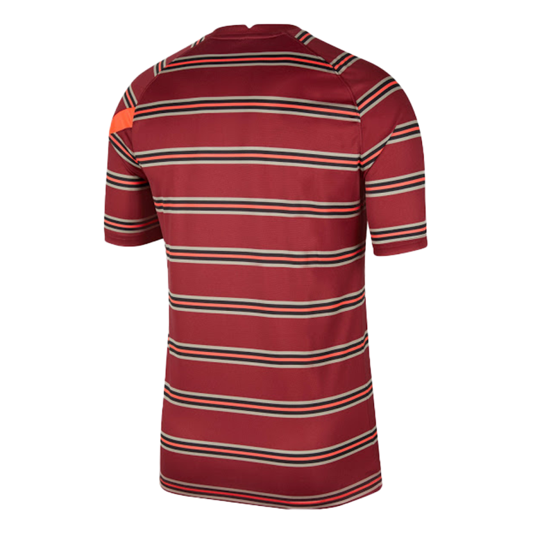 Men's Replica Liverpool Pre - Match Soccer Jersey Shirt 2021/22 - Best Soccer Jersey - 2