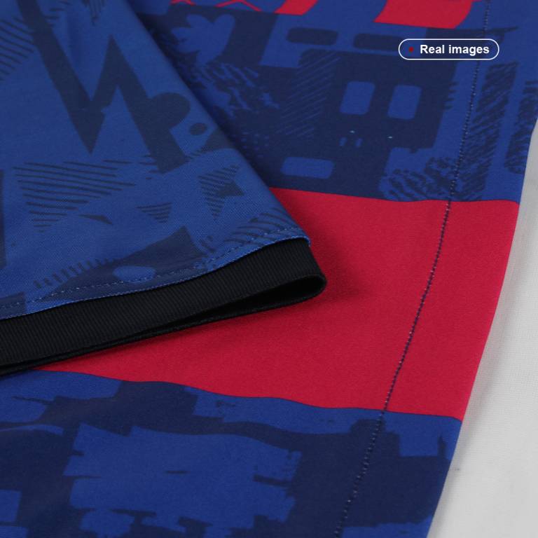 Men's Replica Barcelona Third Away Soccer Jersey Whole Kit (Jersey+Shorts+Socks) 2021/22 - Best Soccer Jersey - 7