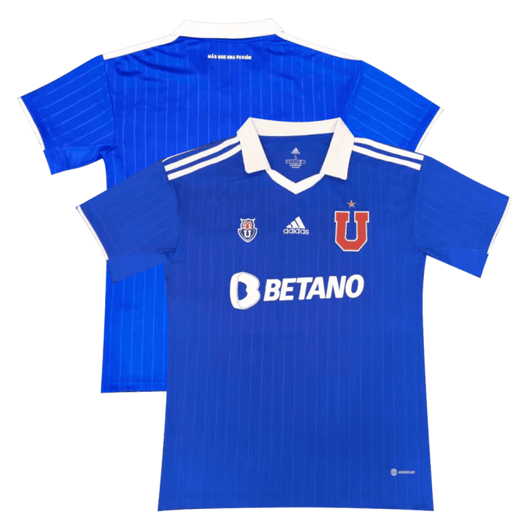Men's Replica Club Universidad de Chile Home Soccer Jersey Shirt 2022 - Best Soccer Jersey - 4