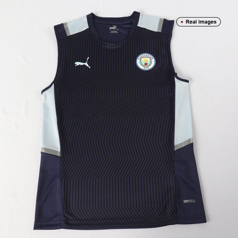 Manchester City Vest 2021/22 - Navy - Best Soccer Jersey - 7