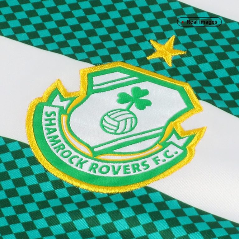 Men's Replica Shamrock Rovers Home Soccer Jersey Shirt 2021/22 - Best Soccer Jersey - 6