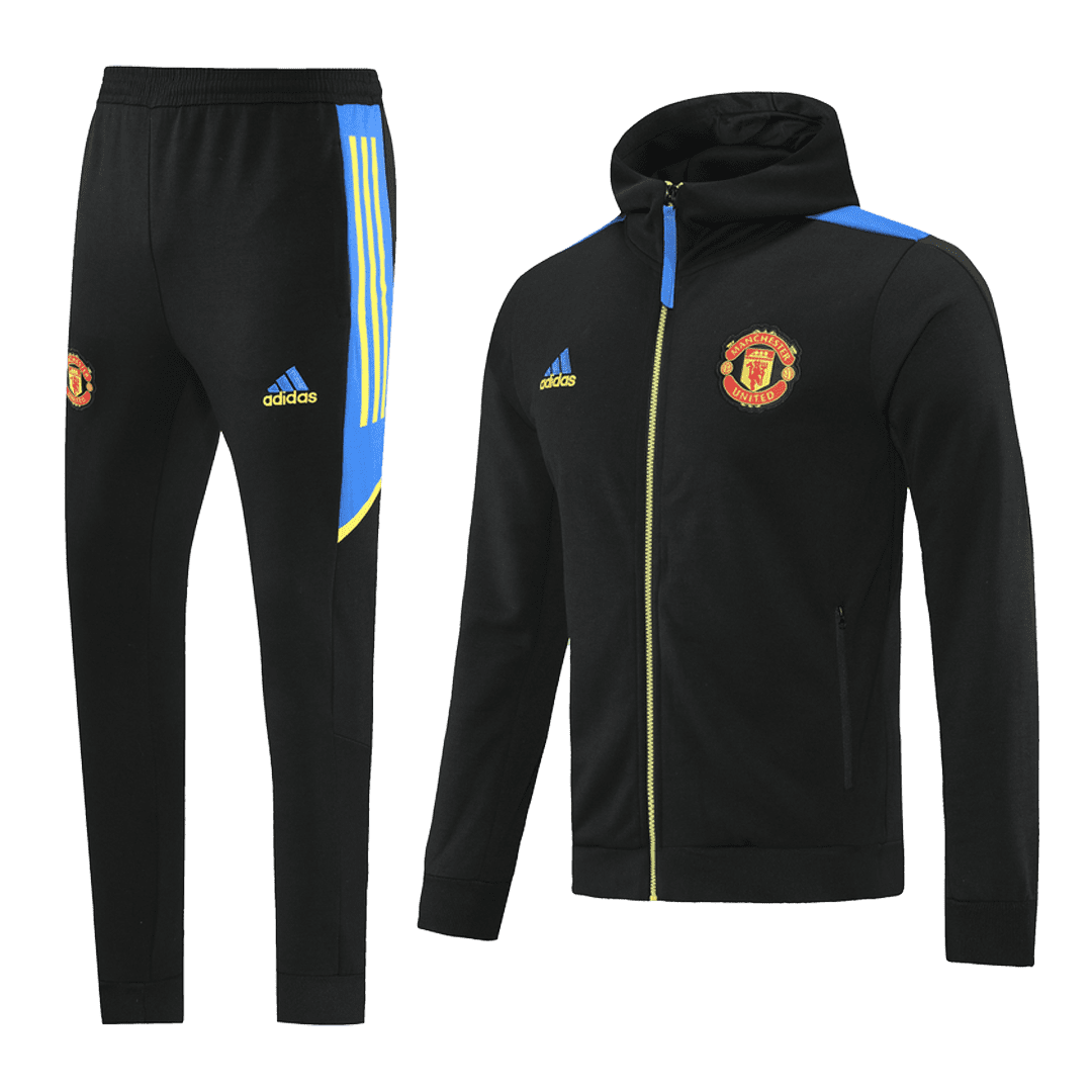 Men’s Manchester United Hoodie Training Kit (Jacket+Pants) 2021/22
