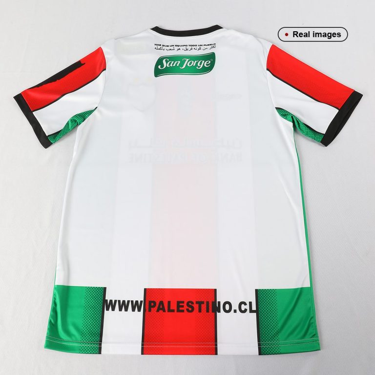 Men's Replica CD Palestino Home Soccer Jersey Shirt 2022/23 - Best Soccer Jersey - 11