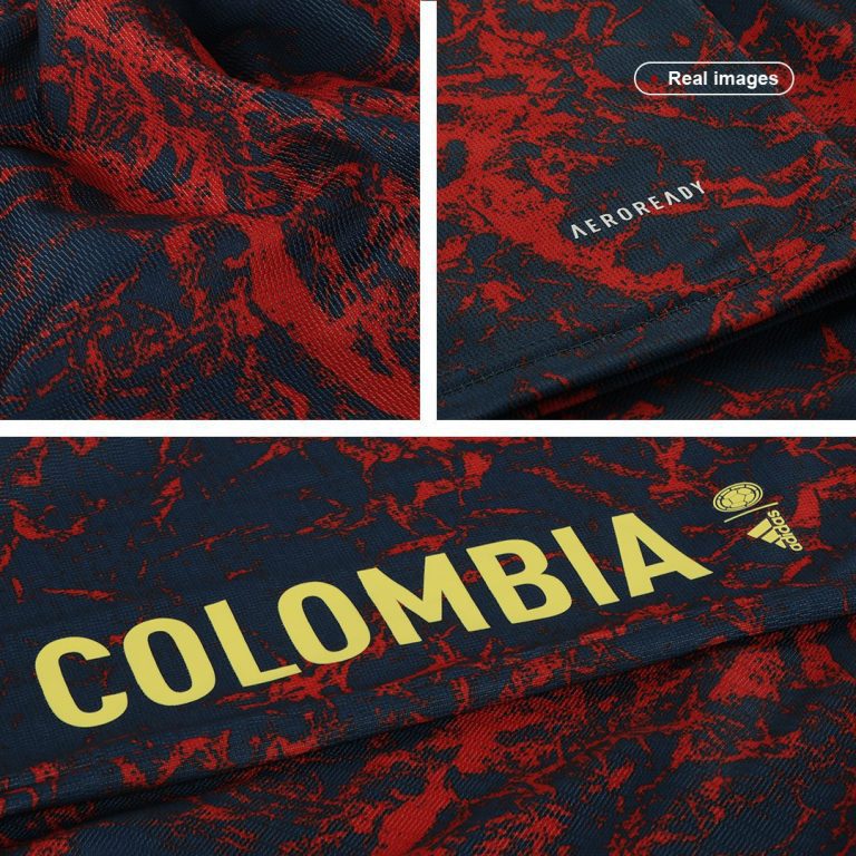 Men's Replica Colombia Training Soccer Jersey Shirt 2020 - Best Soccer Jersey - 7