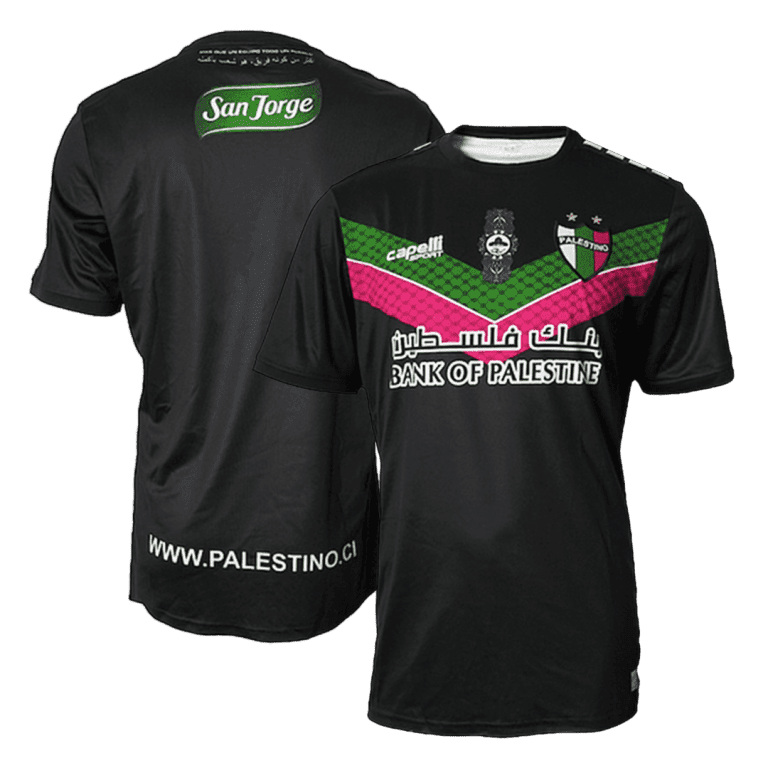 Men's Replica CD Palestino Away Soccer Jersey Shirt 2022/23 - Best Soccer Jersey - 3