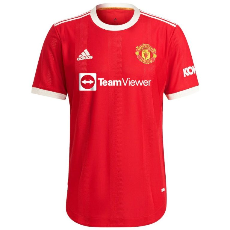 Men's Authentic RONALDO #7 Manchester United Home Soccer Jersey Shirt 2021/22 - Best Soccer Jersey - 2