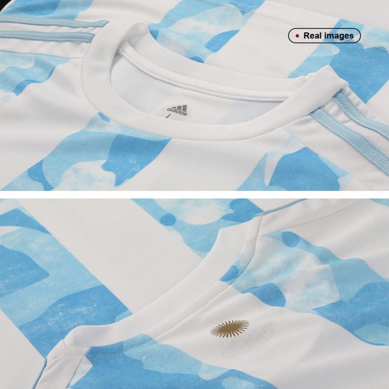 Men's Replica MESSI #10 Argentina Home Soccer Jersey Shirt 2021 - Best Soccer Jersey - 5