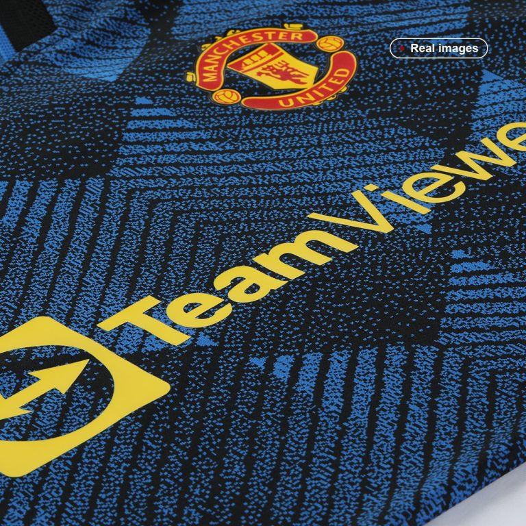 Men's Authentic RONALDO #7 Manchester United Third Away Soccer Jersey Shirt 2021/22 - Best Soccer Jersey - 7