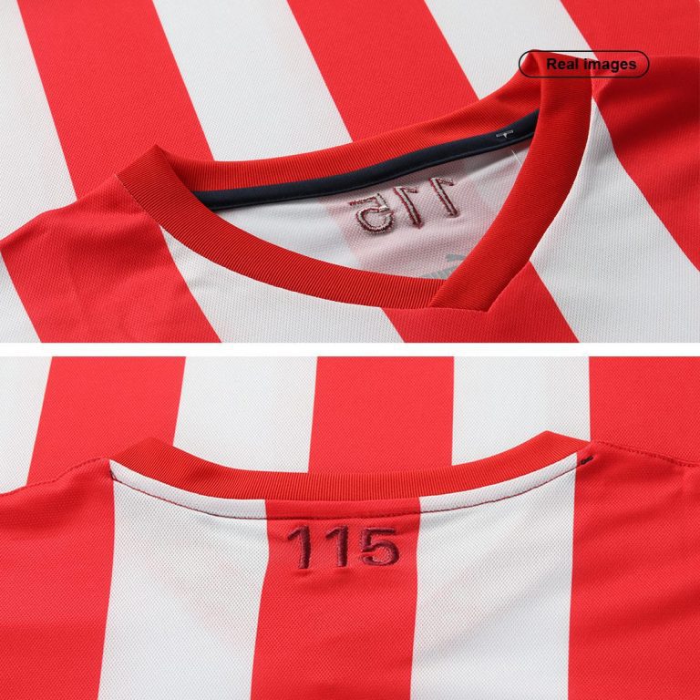 Men's Replica Chivas Guadalajara Home 115 - Years Retro Long Sleeves Soccer Jersey Shirt - Best Soccer Jersey - 6