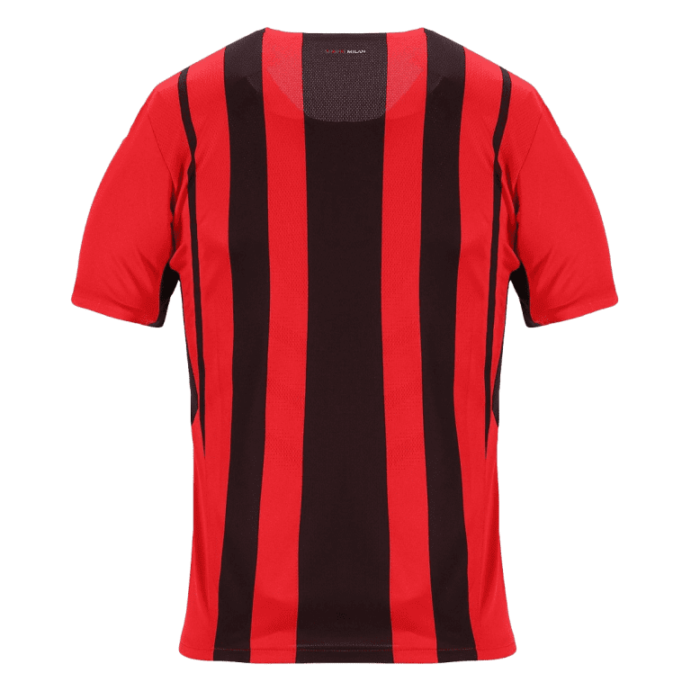 Men's Authentic AC Milan Home Soccer Jersey Shirt 2021/22 - Best Soccer Jersey - 3