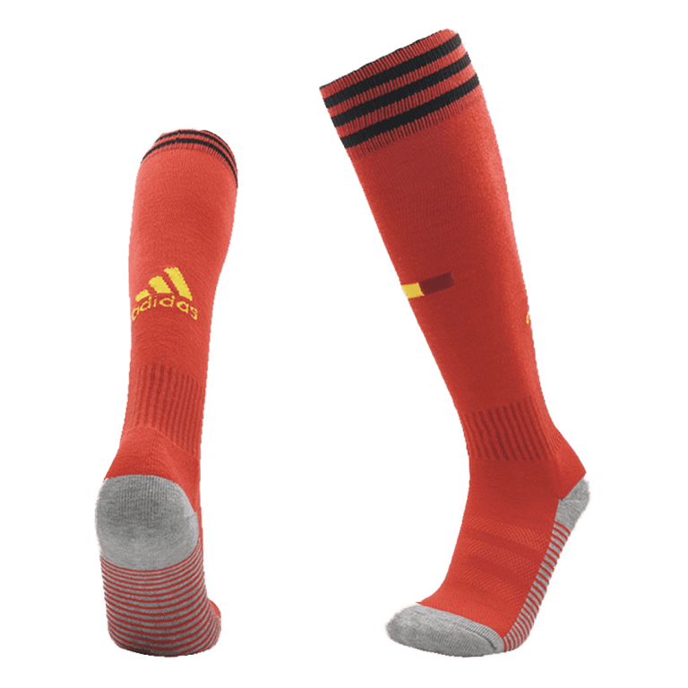 Kids Belgium Home Soccer Jersey Whole Kit (Jersey+Shorts+Socks) 2020 - Best Soccer Jersey - 4