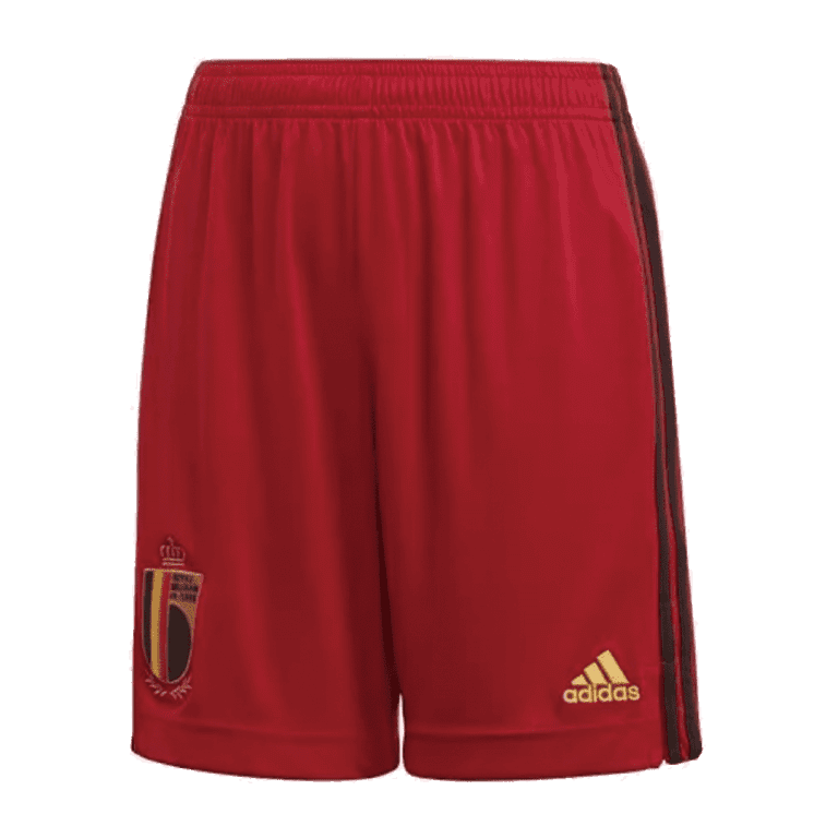Kids Belgium Home Soccer Jersey Whole Kit (Jersey+Shorts+Socks) 2020 - Best Soccer Jersey - 3