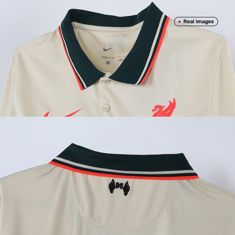 Men's Replica Liverpool Away Soccer Jersey Kit (Jersey+Shorts) 2021/22 - Best Soccer Jersey - 9