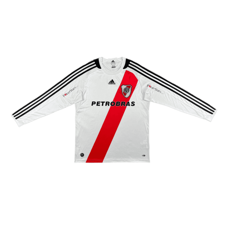 Men's Retro 2009/10 Replica River Plate Third Away Long Sleeves Soccer Jersey Shirt - Best Soccer Jersey - 1