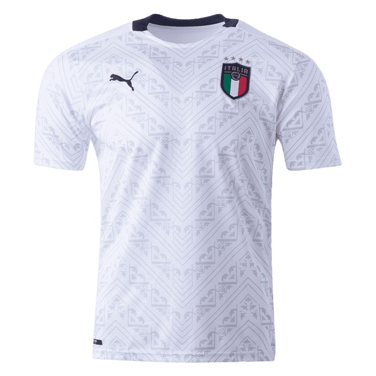 Men's Replica Italy Away Soccer Jersey Whole Kit (Jersey+Shorts+Socks) 2020 - Best Soccer Jersey - 2