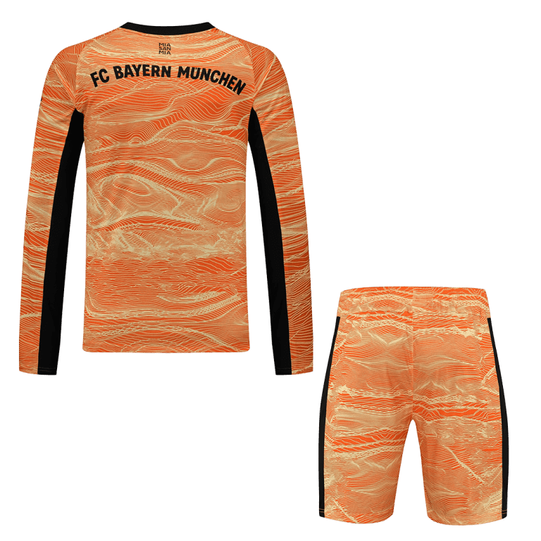 Men's Bayern Munich Goalkeeper Soccer Jersey Kit (Jersey+Shorts) 2022 - Best Soccer Jersey - 2