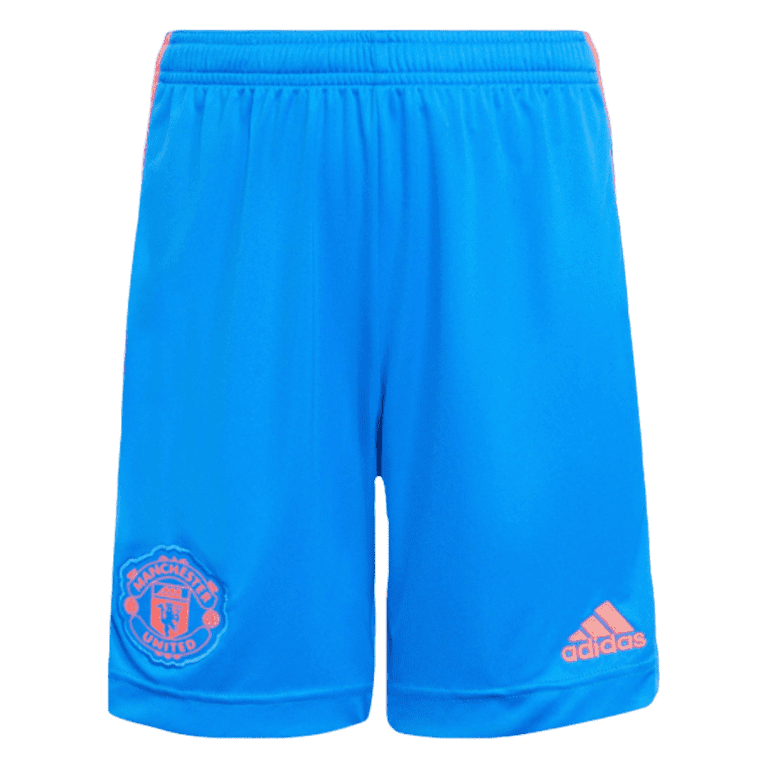 Men's Replica Manchester United Away Soccer Jersey Kit (Jersey+Shorts) 2021/22 - Best Soccer Jersey - 3