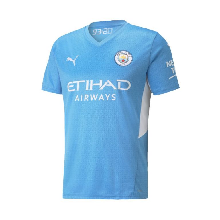 Men's Replica Kevin de Bruyne #17 Manchester City Home Soccer Jersey Shirt 2021/22 - Best Soccer Jersey - 2